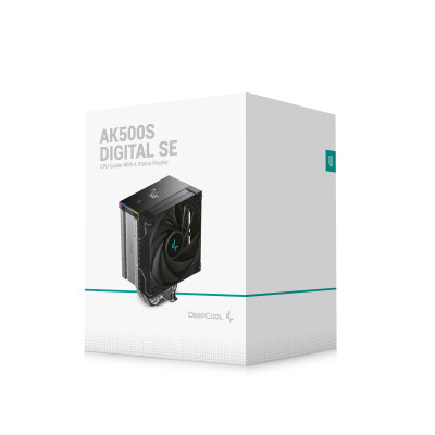 DeepCool AK500S Digital SE Procesador Refrigerador de aire 12 cm Negro 1 pieza(s)