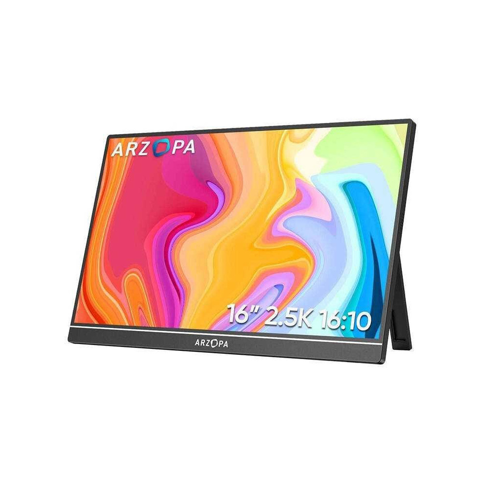 Arzopa Z1RC 16 pantalla para PC 40,6 cm (16") 2560 x 1600 Pixeles 2.5K Negro