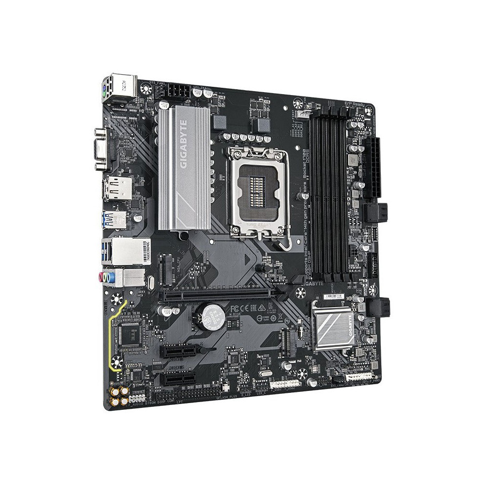 GIGABYTE B760M D3HP Placa Base - Procesadores Intel Core de 14ª Generación, VRM de 4+1+1 fases, hasta 5600 MHz DDR5, 2xPCIe 4.0