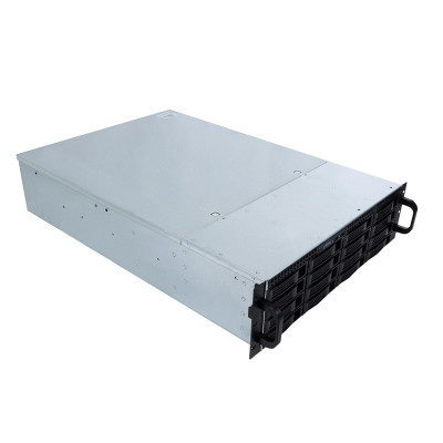 UNYKAch 3U HSW4416 Estante Negro, Plata
