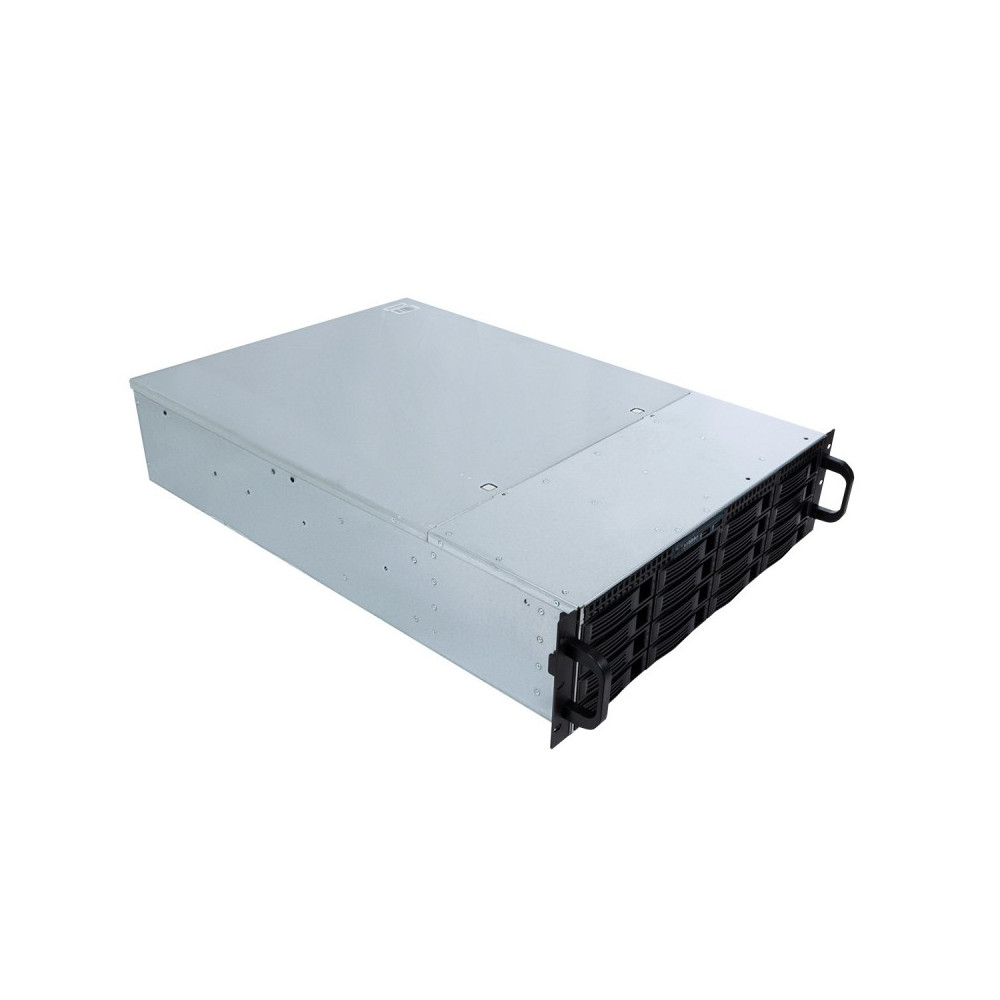 UNYKAch 3U HSW4416 Estante Negro, Plata