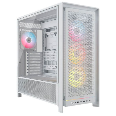 Corsair FRAME 5000D RS ARGB Midi Tower Blanco