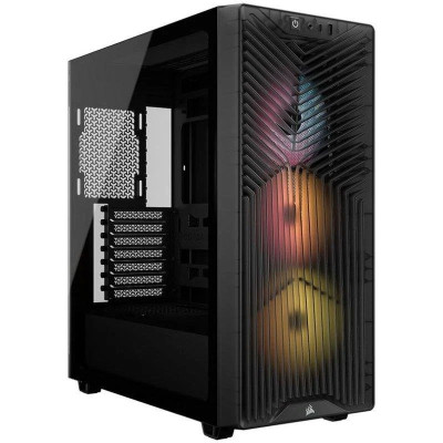 Corsair 3200D RS ARGB Mid-Tower PC Case - Smoke Midi Tower Negro