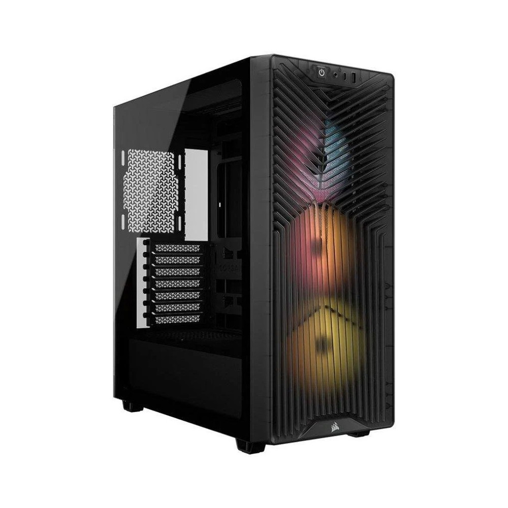Corsair 3200D RS ARGB Mid-Tower PC Case - Smoke Midi Tower Negro