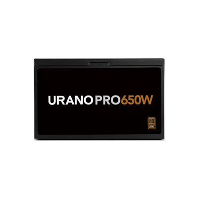 NOX Urano PRO 650W Bronze unidad de fuente de alimentación ATX Negro