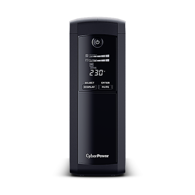CyberPower VP1200ELCD sistema de alimentación ininterrumpida (UPS) Línea interactiva 1,2 kVA 720 W 5 salidas AC