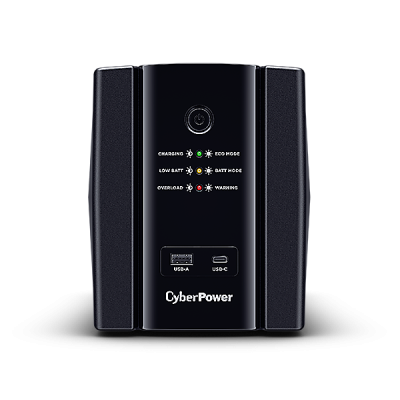 CyberPower UT1500EG sistema de alimentación ininterrumpida (UPS) Línea interactiva 1,5 kVA 900 W 4 salidas AC