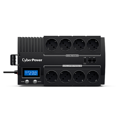 CyberPower BR1200ELCD sistema de alimentación ininterrumpida (UPS) Línea interactiva 1,2 kVA 720 W 8 salidas AC
