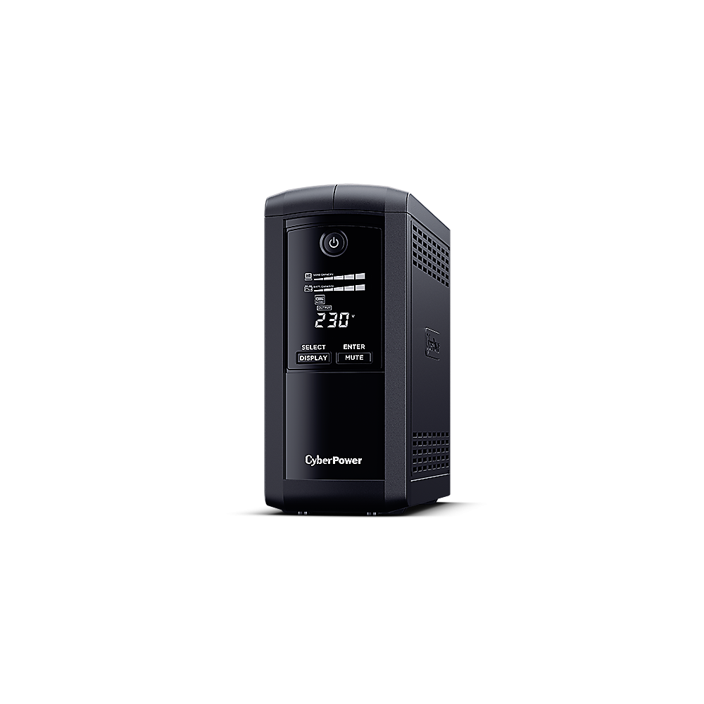 CyberPower VP1000ELCD sistema de alimentación ininterrumpida (UPS) Línea interactiva 1 kVA 550 W 4 salidas AC