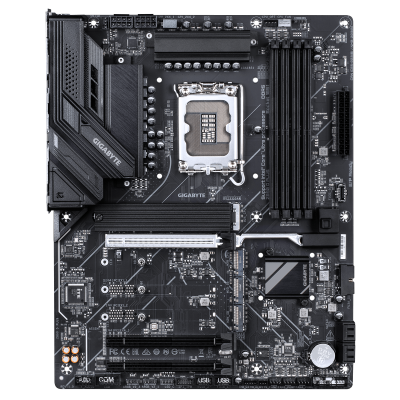 GIGABYTE Z890 D PLUS Placa Base – Compatible con procesadores Intel Core Ultra (Serie 2), VRM de 12+1+2 fases, hasta 9466 MHz D