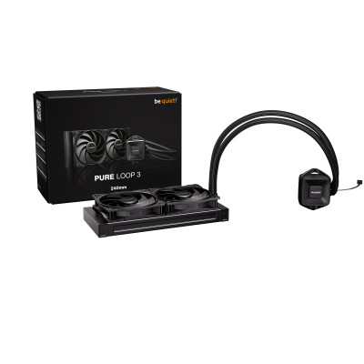 be quiet! PURE LOOP 3 Procesador Sistema de refrigeración líquida todo en uno 12 cm Negro 1 pieza(s)