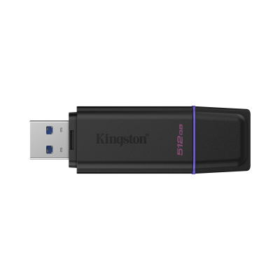 Kingston Technology DataTraveler 512GB Portátil USB 3.2 Gen 1 Exodia Negro + Violeta