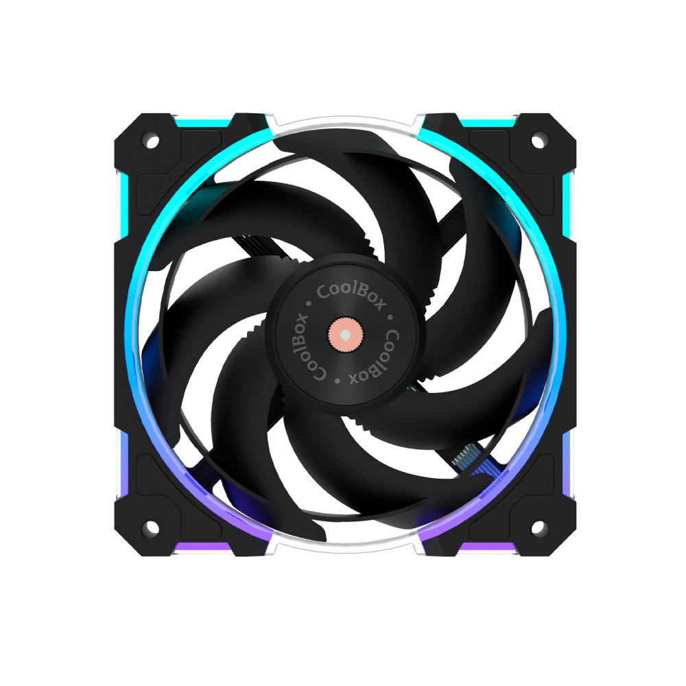 CoolBox Ventilador X12 Ring ARGB