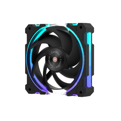 CoolBox Ventilador X12 Ring ARGB