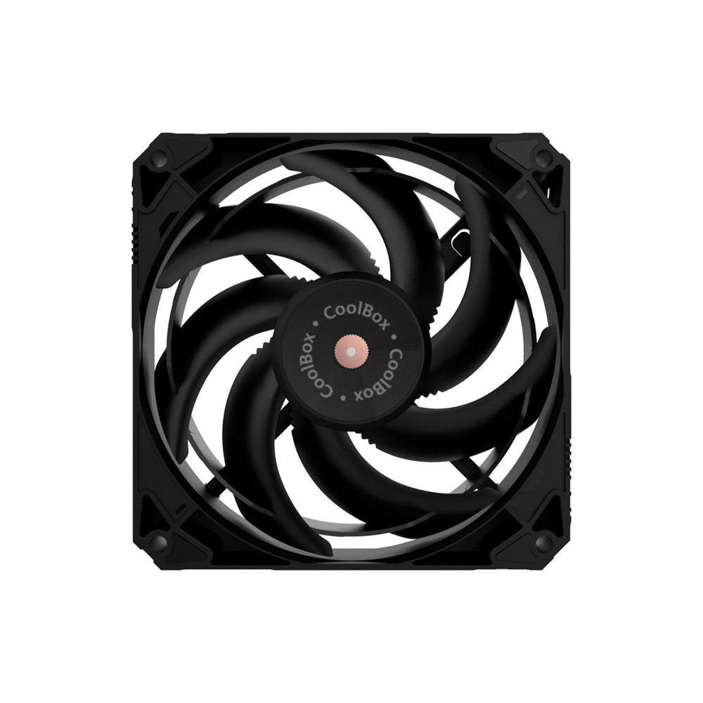 CoolBox Ventilador V12 Black