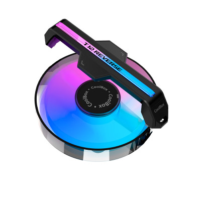 CoolBox Ventilador reversible T12 Reverse ARGB