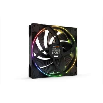 be quiet! Light Wings | 140mm PWM high-speed Carcasa del ordenador Ventilador 14 cm Negro 1 pieza(s)