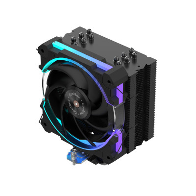 CoolBox Refrigerador CPU H6 Ring ARGB