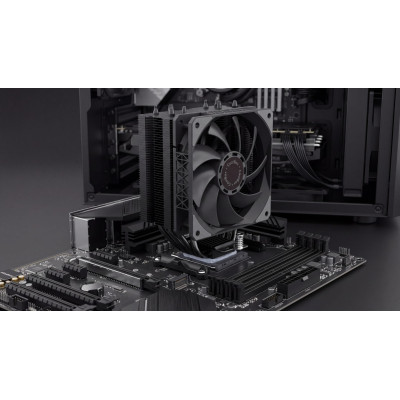 CoolBox Refrigerador CPU H6 Black