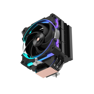 CoolBox Refrigerador CPU H6 Ring ARGB