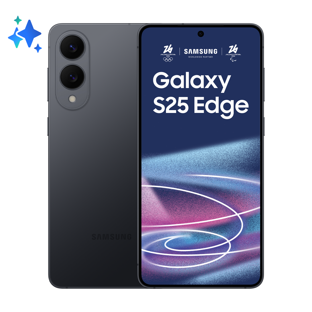Samsung Galaxy S25 Edge 17 cm (6.7") SIM doble Android 15 5G USB Tipo C 12 GB 256 GB 3900 mAh Negro