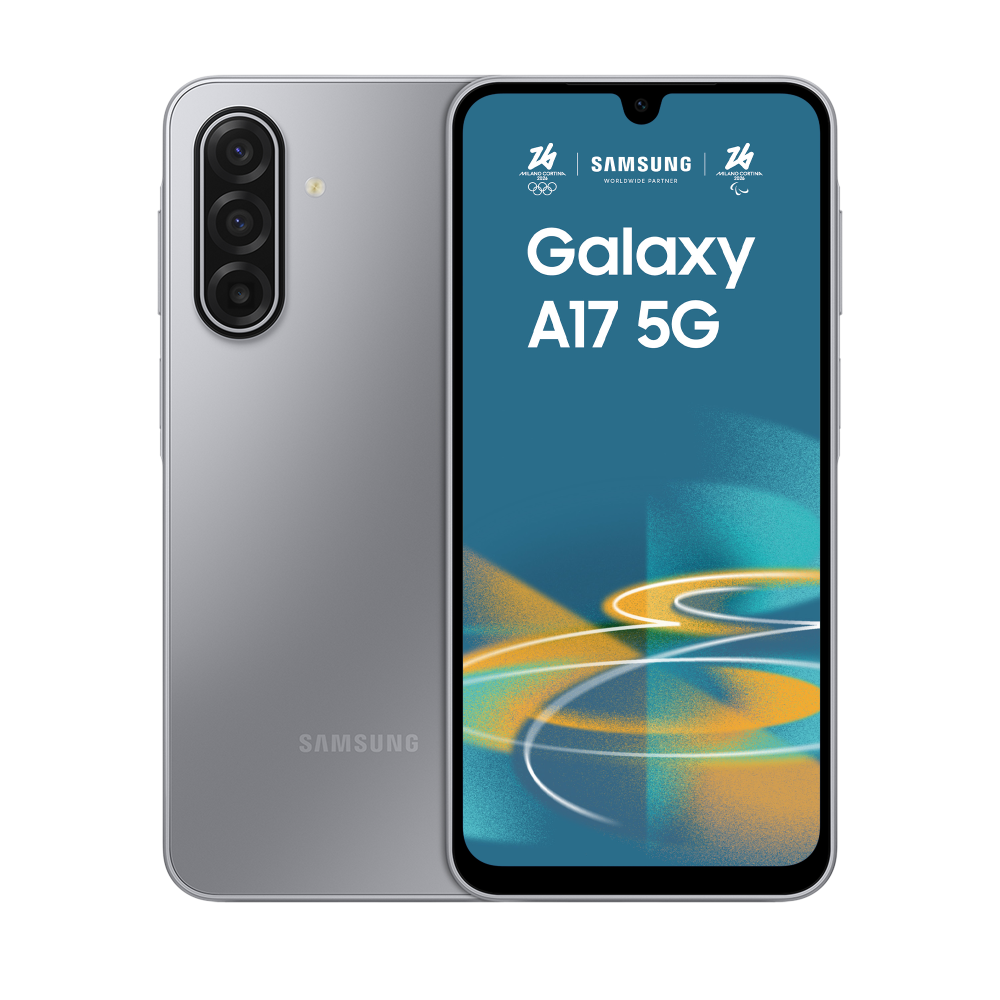 Samsung Galaxy A17 5G 17 cm (6.7") Ranura híbrida Dual SIM Android 15 USB Tipo C 4 GB 128 GB 5000 mAh Gris