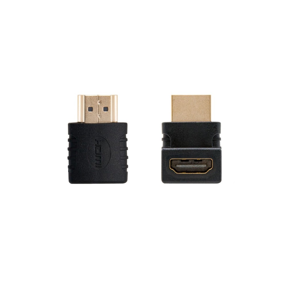 Nanocable 10.16.0011 cambiador de género para cable HDMI Negro
