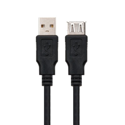 Nanocable CABLE USB 2.0, TIPO AM-AH, NEGRO, 1.8 M