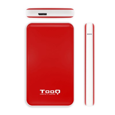 TooQ Caja externa para discos duros 2.5" SATA IIIIII a USB 3.1 Gen1 con UASP