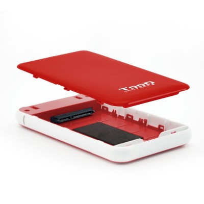 TooQ Caja externa para discos duros 2.5" SATA IIIIII a USB 3.1 Gen1 con UASP