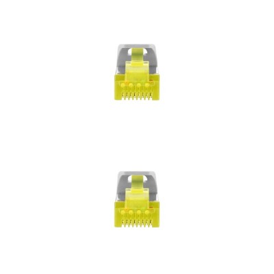Nanocable Cable de red latiguillo RJ45 LSZH Cat.6A SFTP AWG26, Gris, 0.5m