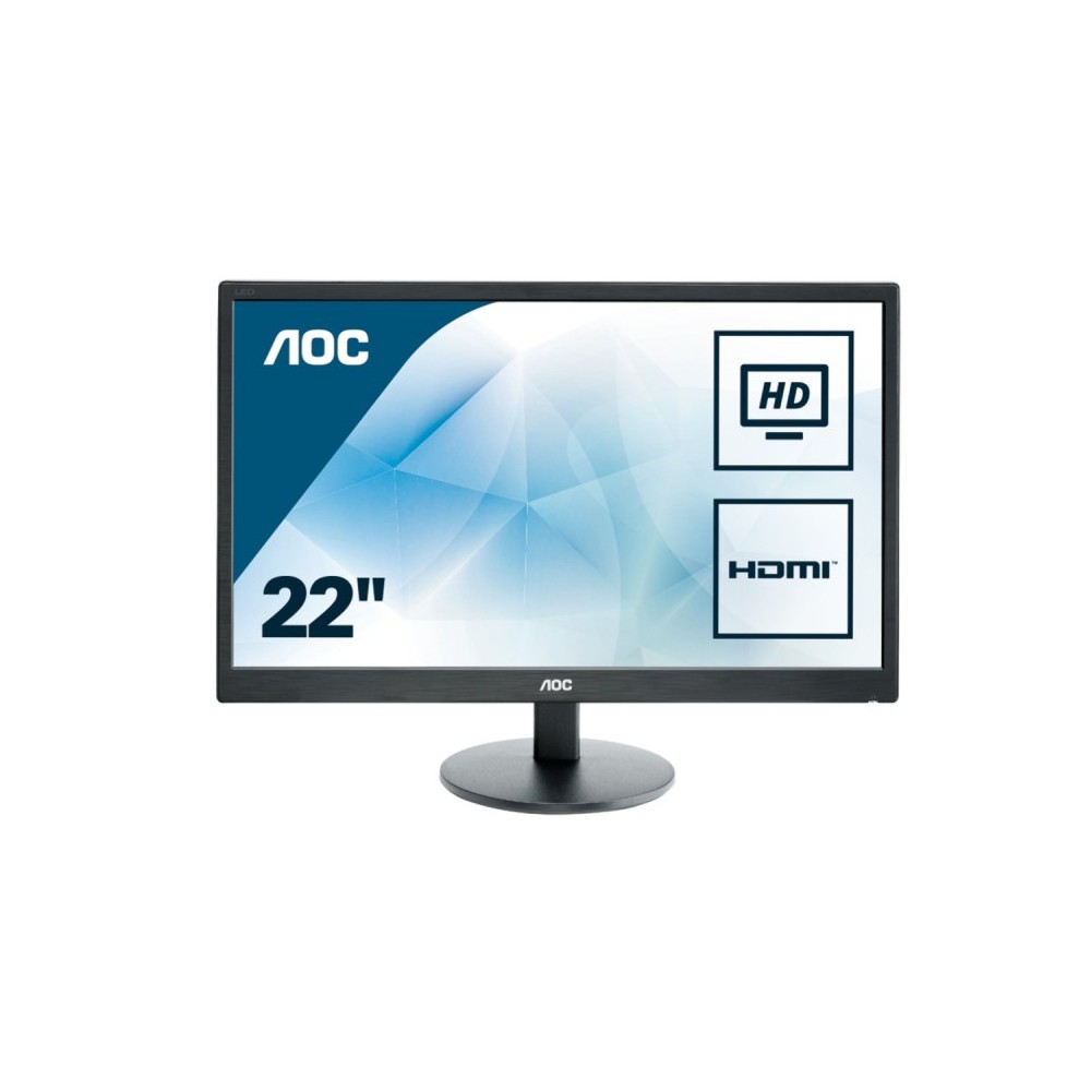 Basics Monitor IPS de 27 pulgadas | Alimentado con tecnología AOC |  FHD 1080P | HDMI, puerto de pantalla y entrada VGA | Compatible con VESA 