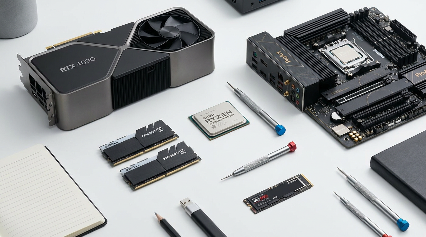 Componentes de pc para profesionales: claves para elegir bien