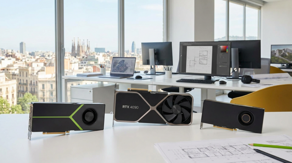 Imagen ilustrativa sobre tarjetas gráficas nvidia para venta en españa