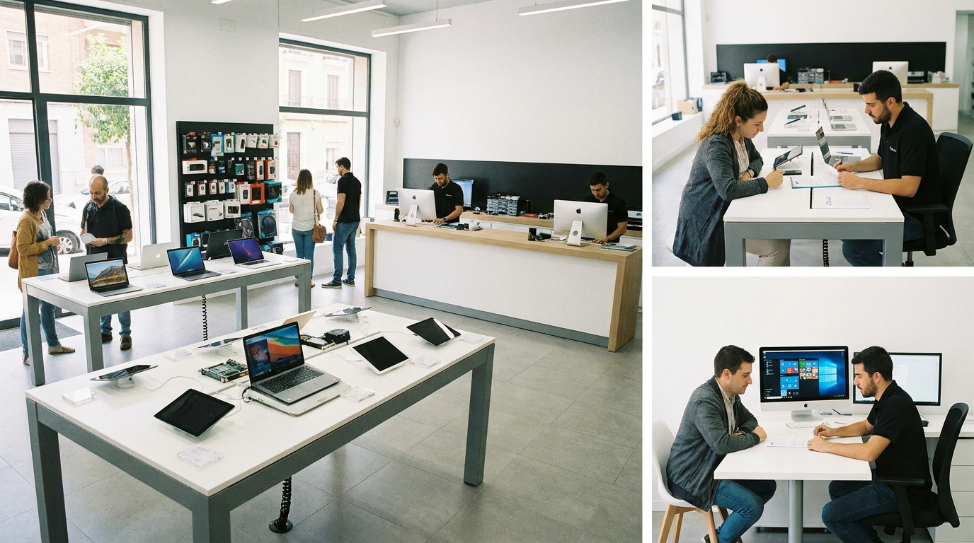 Tienda informática: qué incluye y cómo contratarlo