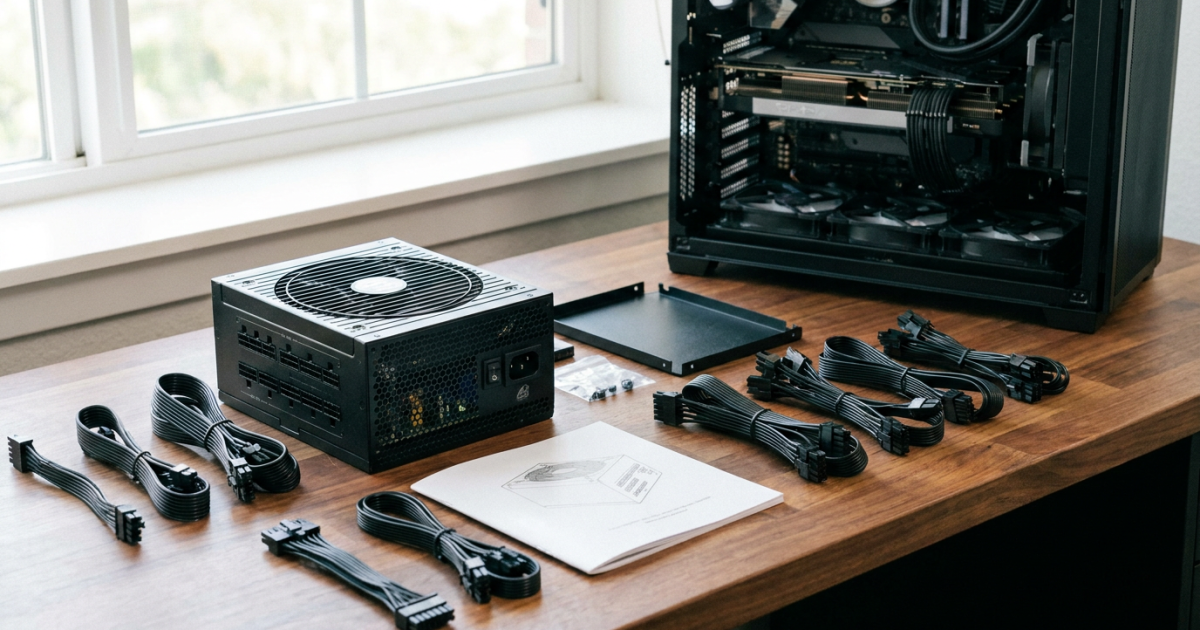 Imagen ilustrativa sobre fuente de alimentacion ordenador