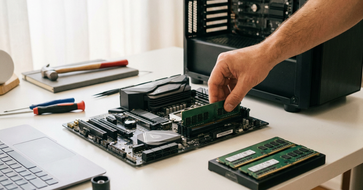 Imagen ilustrativa sobre memoria ram 16gb