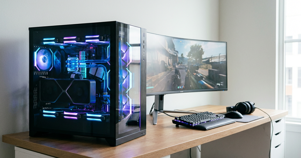 Imagen ilustrativa sobre pc gaming pc