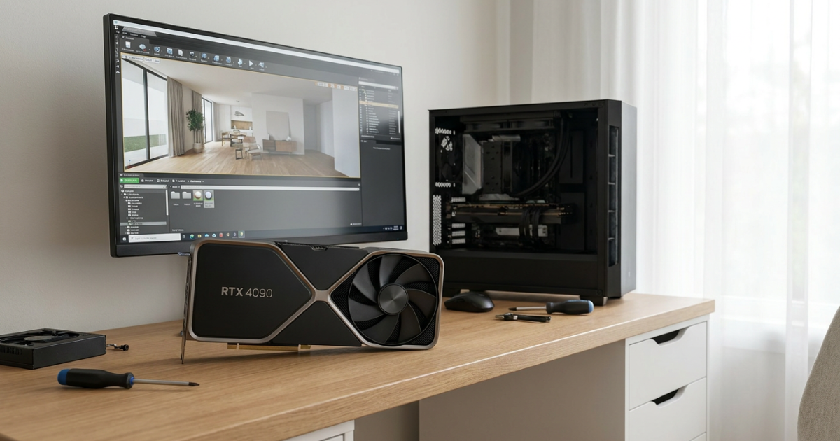 Imagen ilustrativa sobre tarjeta grafica nvidia