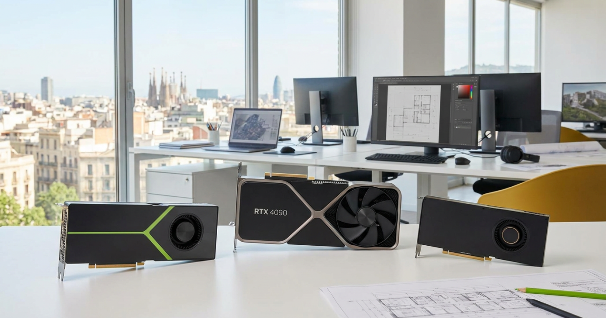 Imagen ilustrativa sobre tarjetas gráficas nvidia para venta en españa
